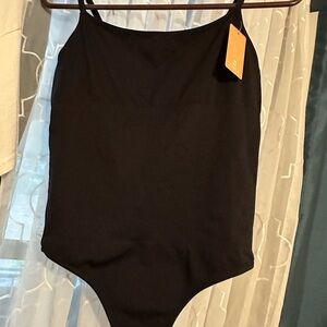 Elegant Black Women's Bodysuit